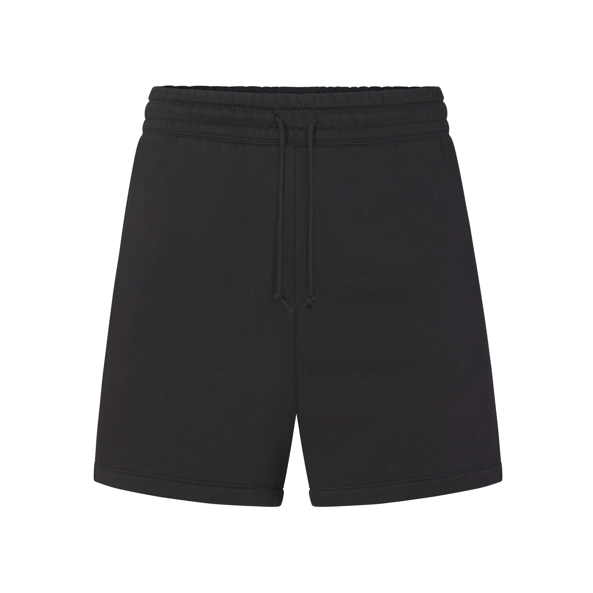 Skims Outdoor Jersey Shorts In Washed Onyx