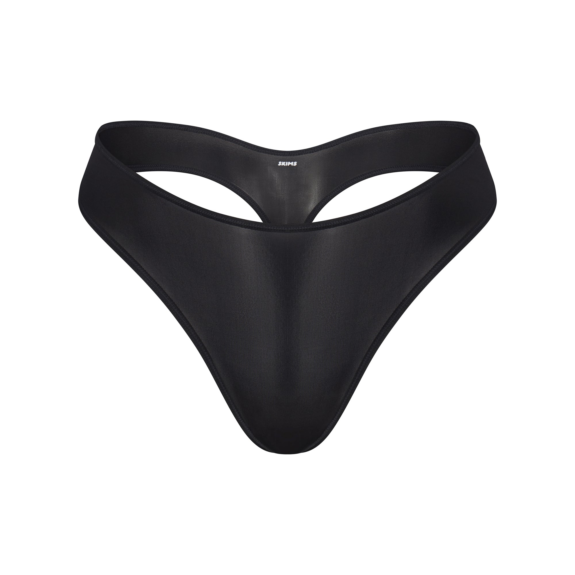 SKIMS Jelly Sheer Dipped Thong Onyx - SS21 - US