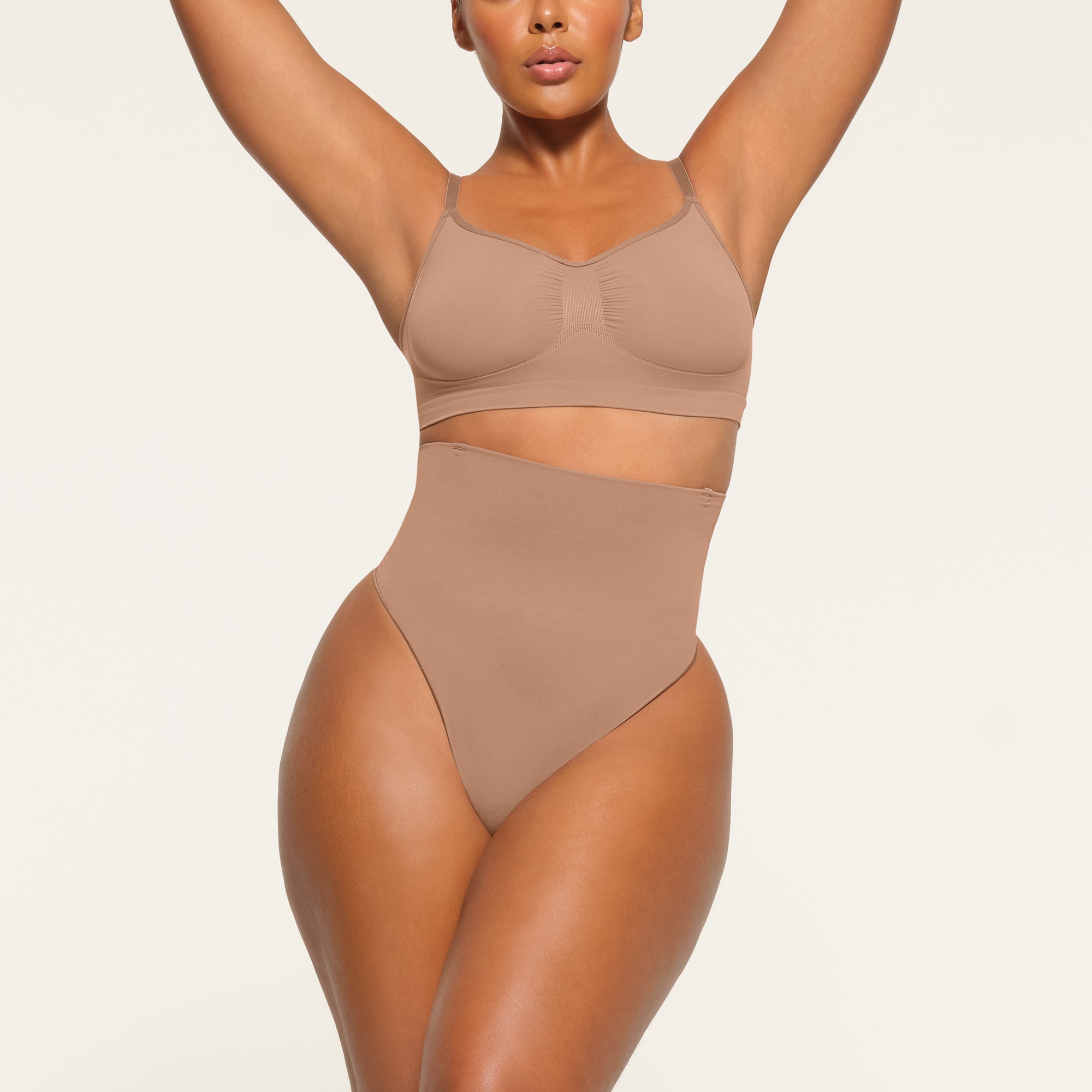 CORE CONTROL HIGH-WAISTED THONG | MICA