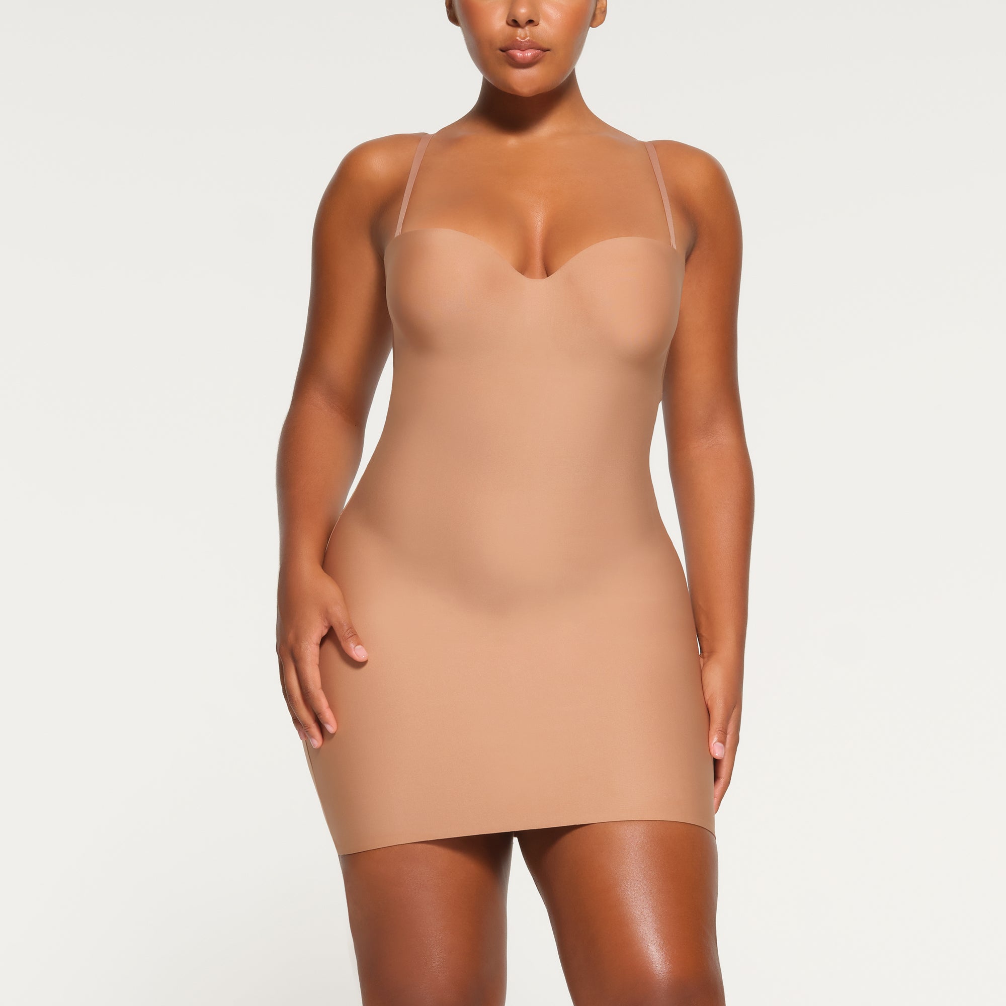 SKIMS BODY UNDERWIRE SLIP DRESS