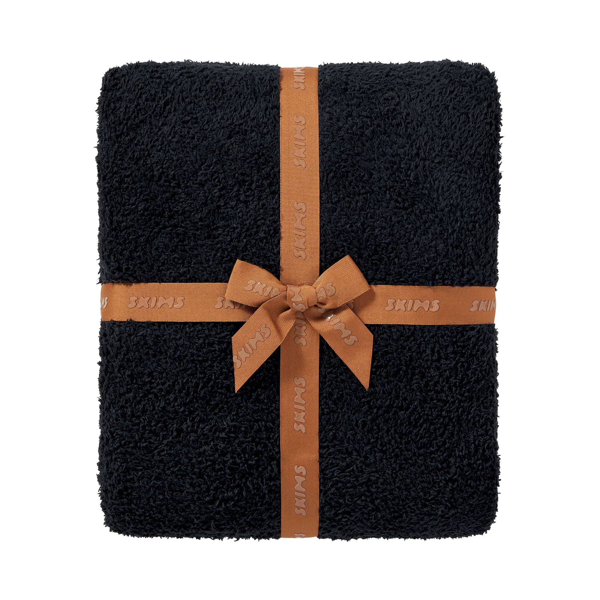 Cozy Knit Blanket Onyx SKIMS