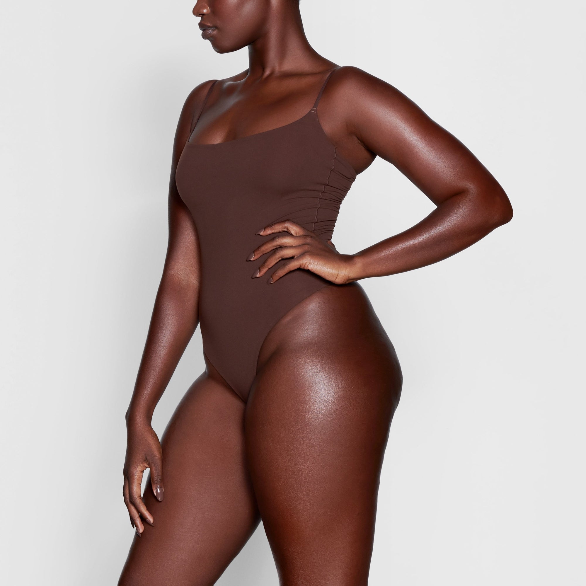 SKIMS on X: .@KimKardashian wears the Tank Bodysuit in Sepia from Outdoor  Basics Drop 2, coming Thursday, July 29 AT 9 AM PT / 12 PM ET in sizes  XXS-4X. Head to