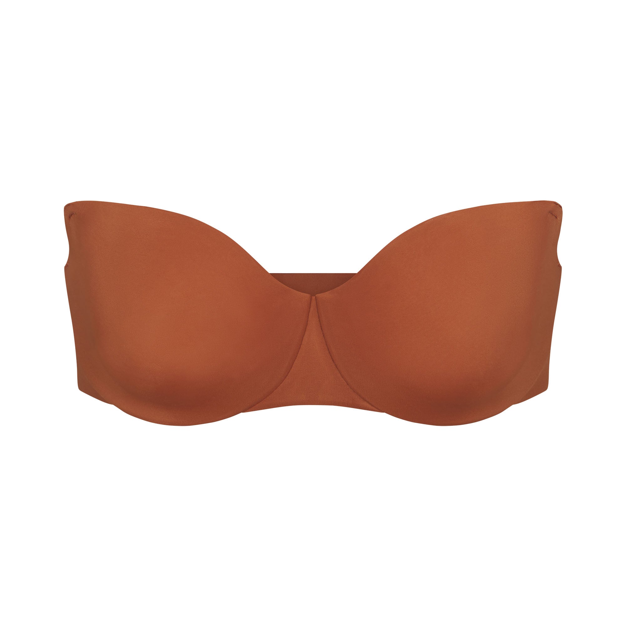 Track Smoothing Intimates Unlined Strapless Bra - Sand - 42 - F at