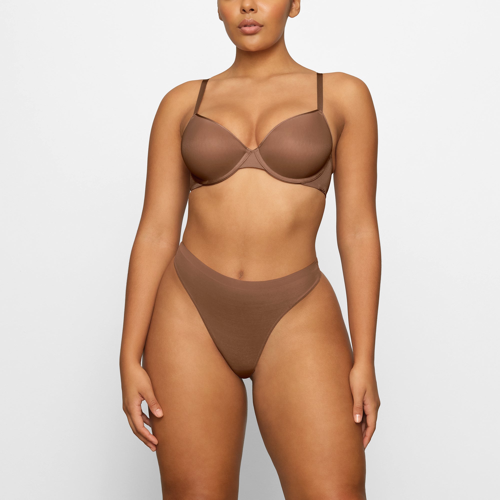 SKIMS Weightless Demi Bra 34D NWT Tan Size 34 D - $29 (50% Off Retail) New  With Tags - From Ali