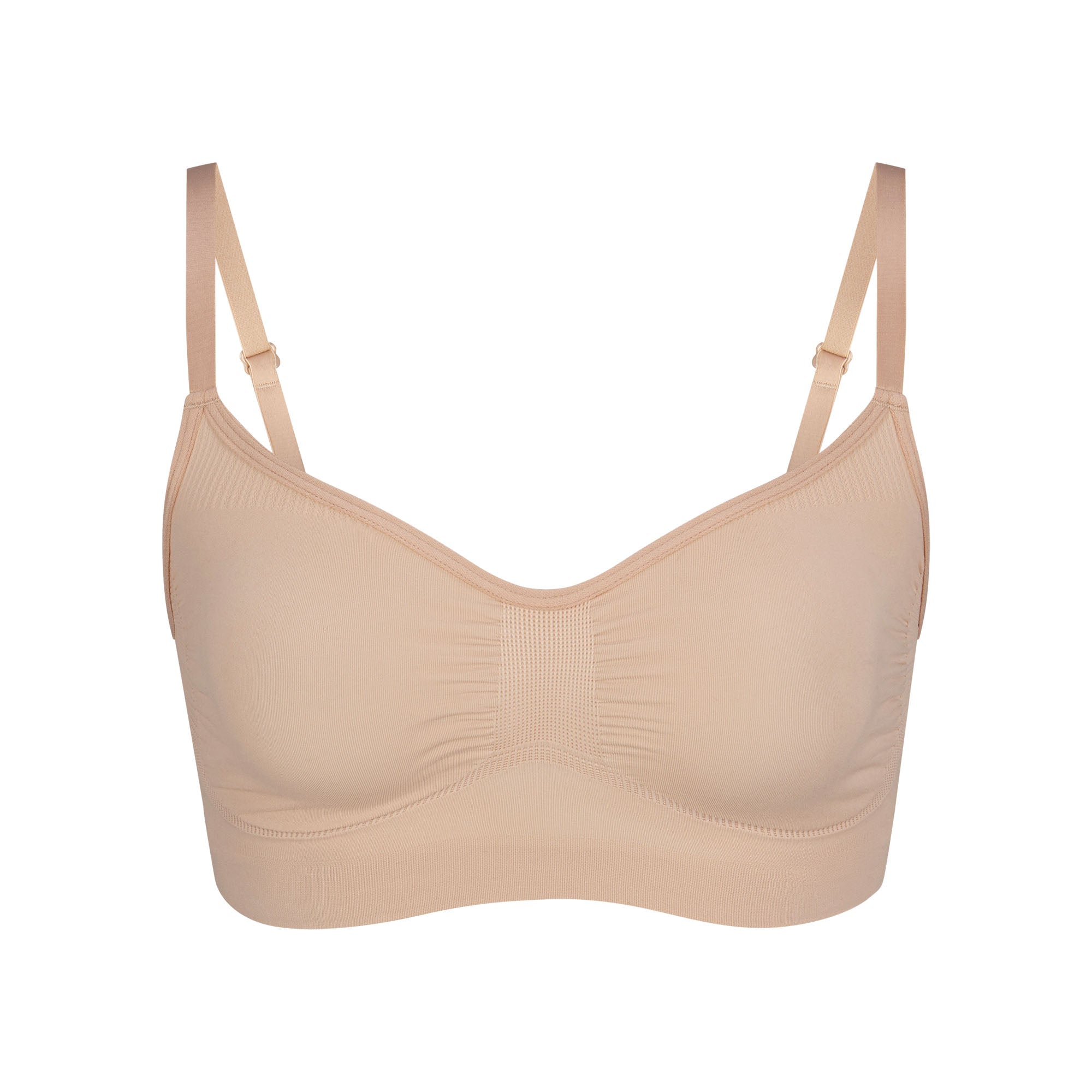 SKIMS, Intimates & Sleepwear, Skims Wireless Lightly Lined Bra Size 36d  In Mica Style Brwrl889