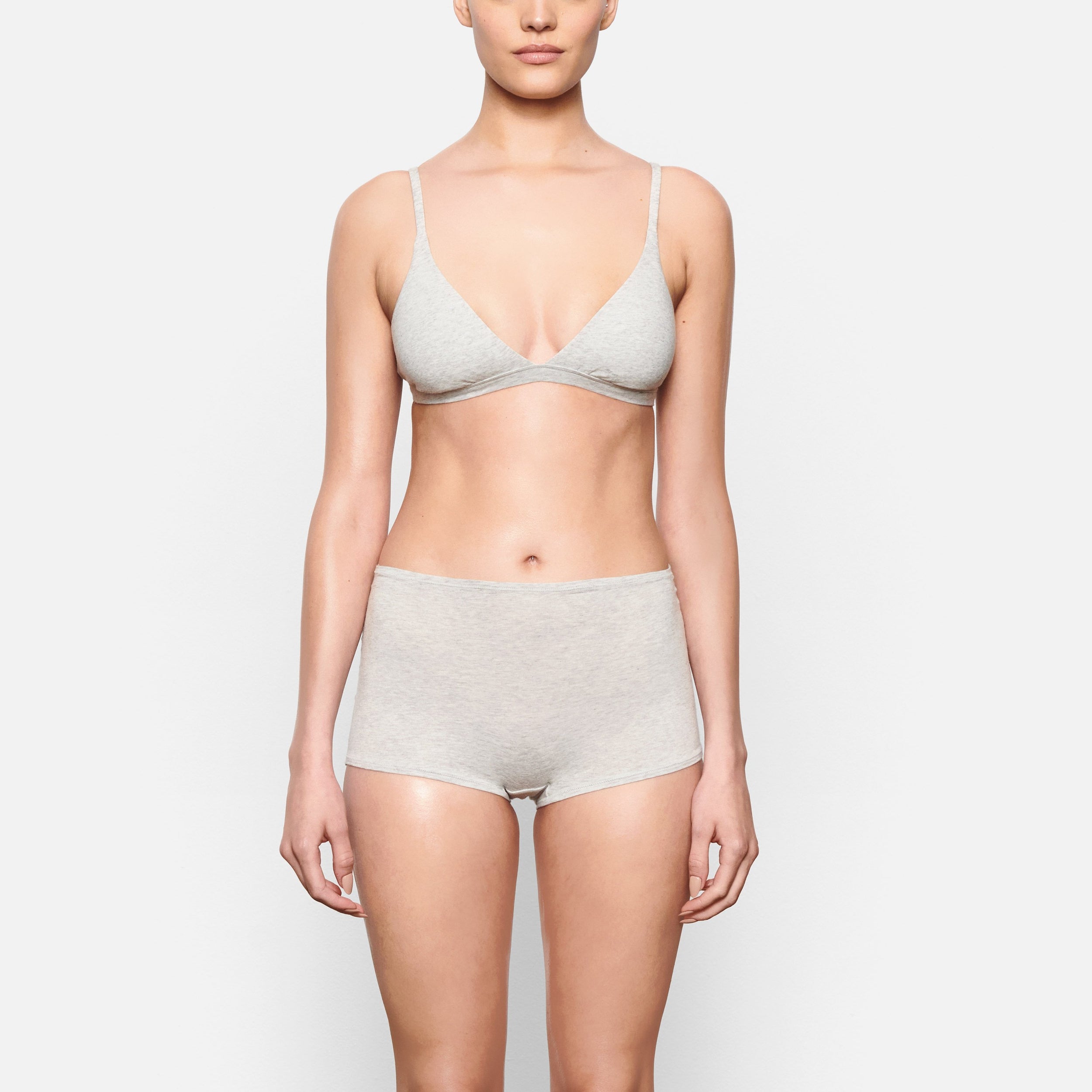 SKIMS - Classic and comfortable, the Cotton Triangle Bralette is