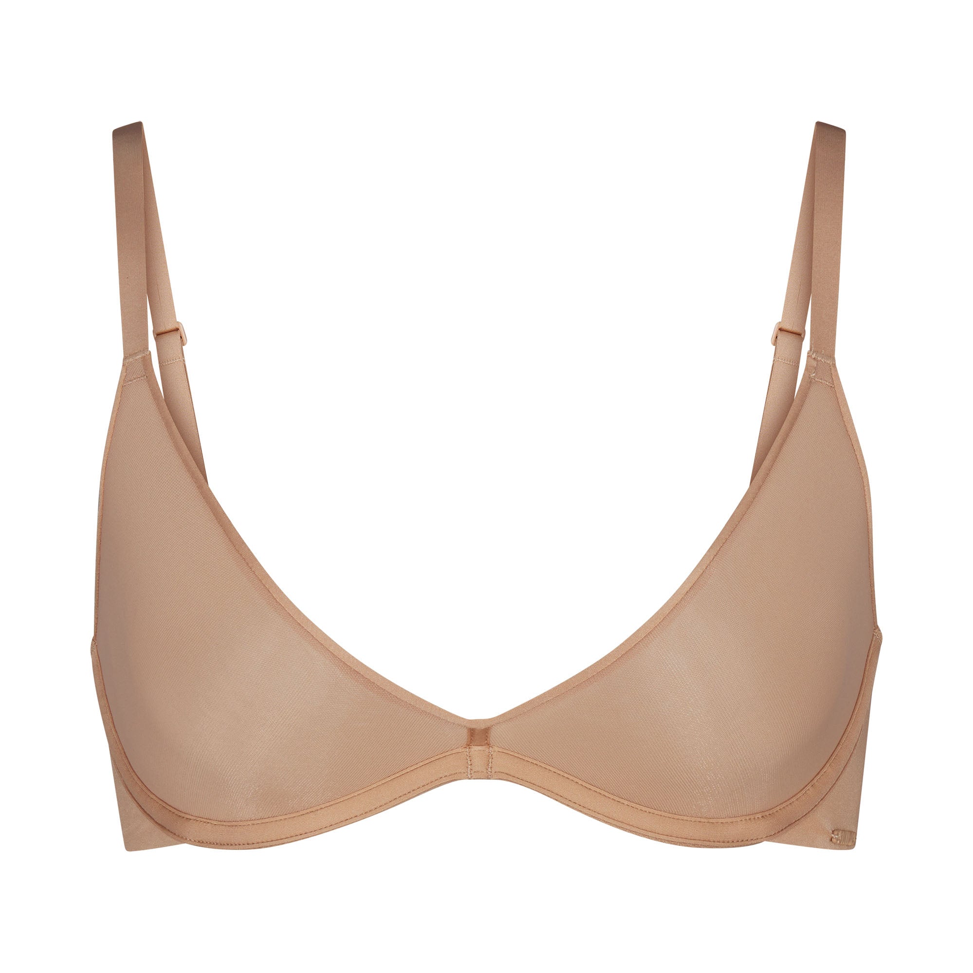 NWT Skims Clay Wireless Form Lightly Lined Push Up Plunge Bra