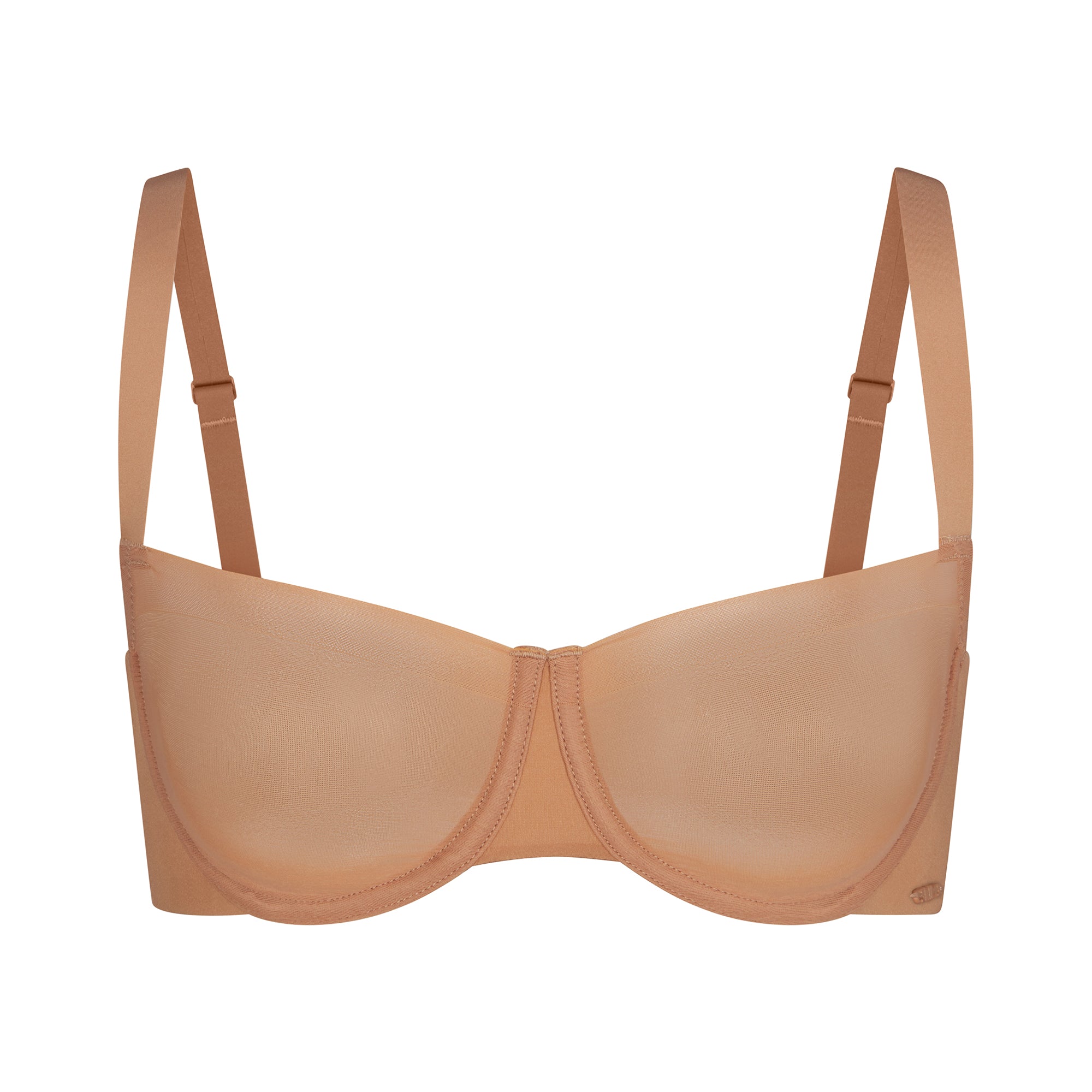 SKIMS 34A NO show unlined balconette bra - Ochre - New With Tags £30.00 -  PicClick UK