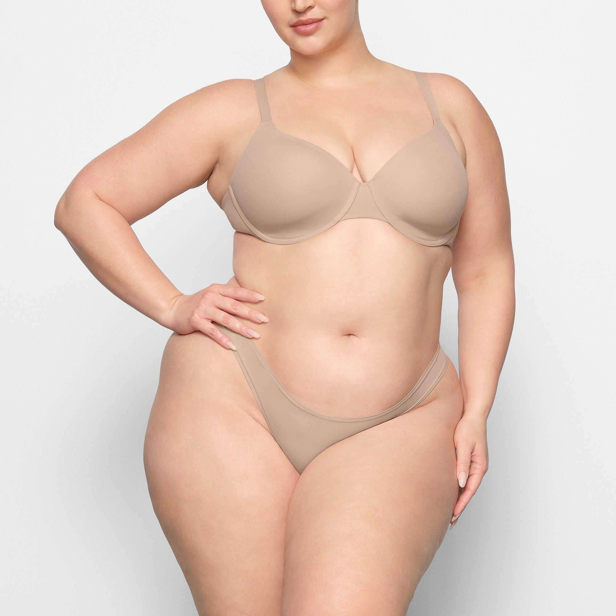SKIMS NWT Fits Everybody T-Shirt Underwire Push Up Bra. 34C Tan Size 34 C -  $44 (24% Off Retail) New With Tags - From Devyn