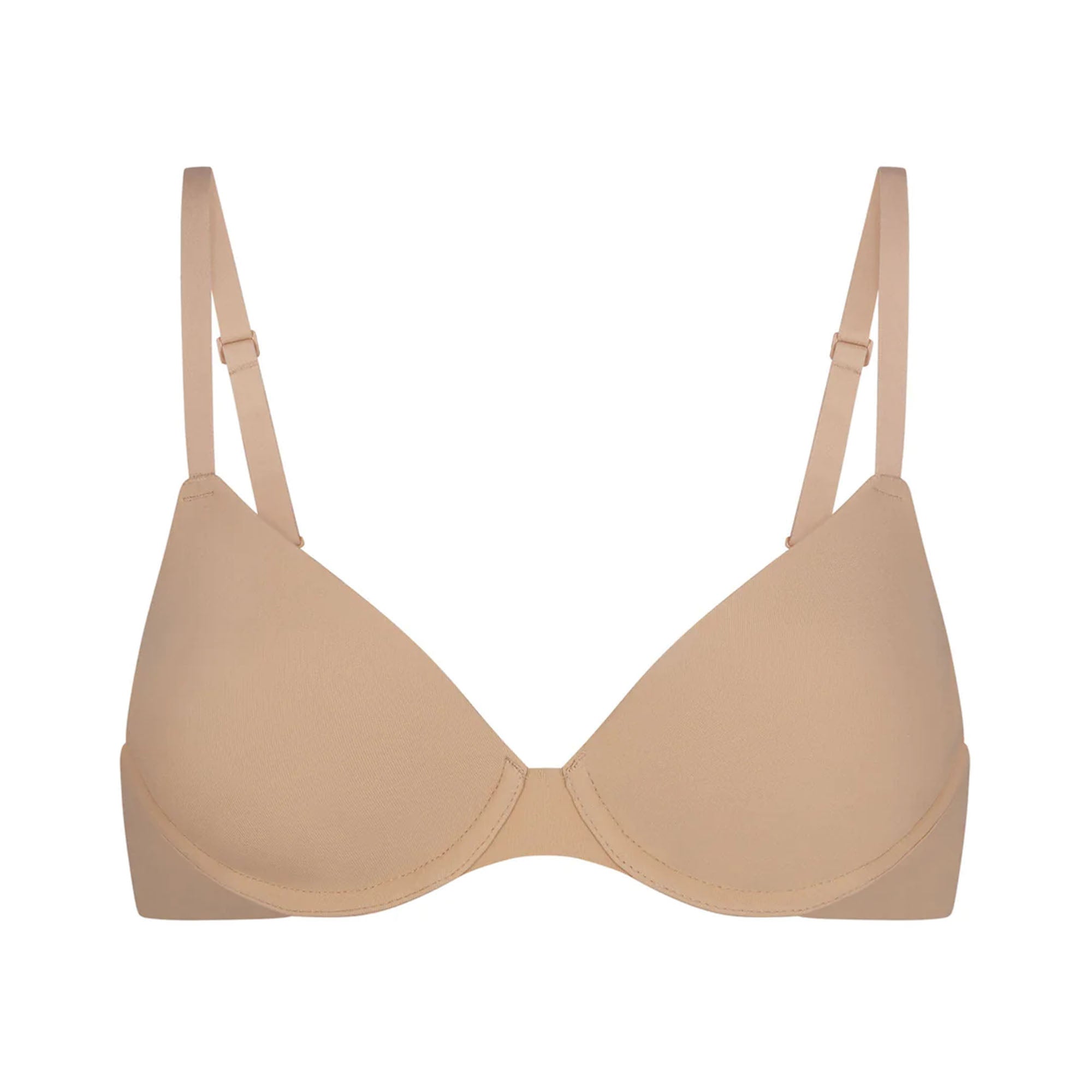 SKIMS Fits Everybody T-shirt Underwire Push-up Bra in Clay