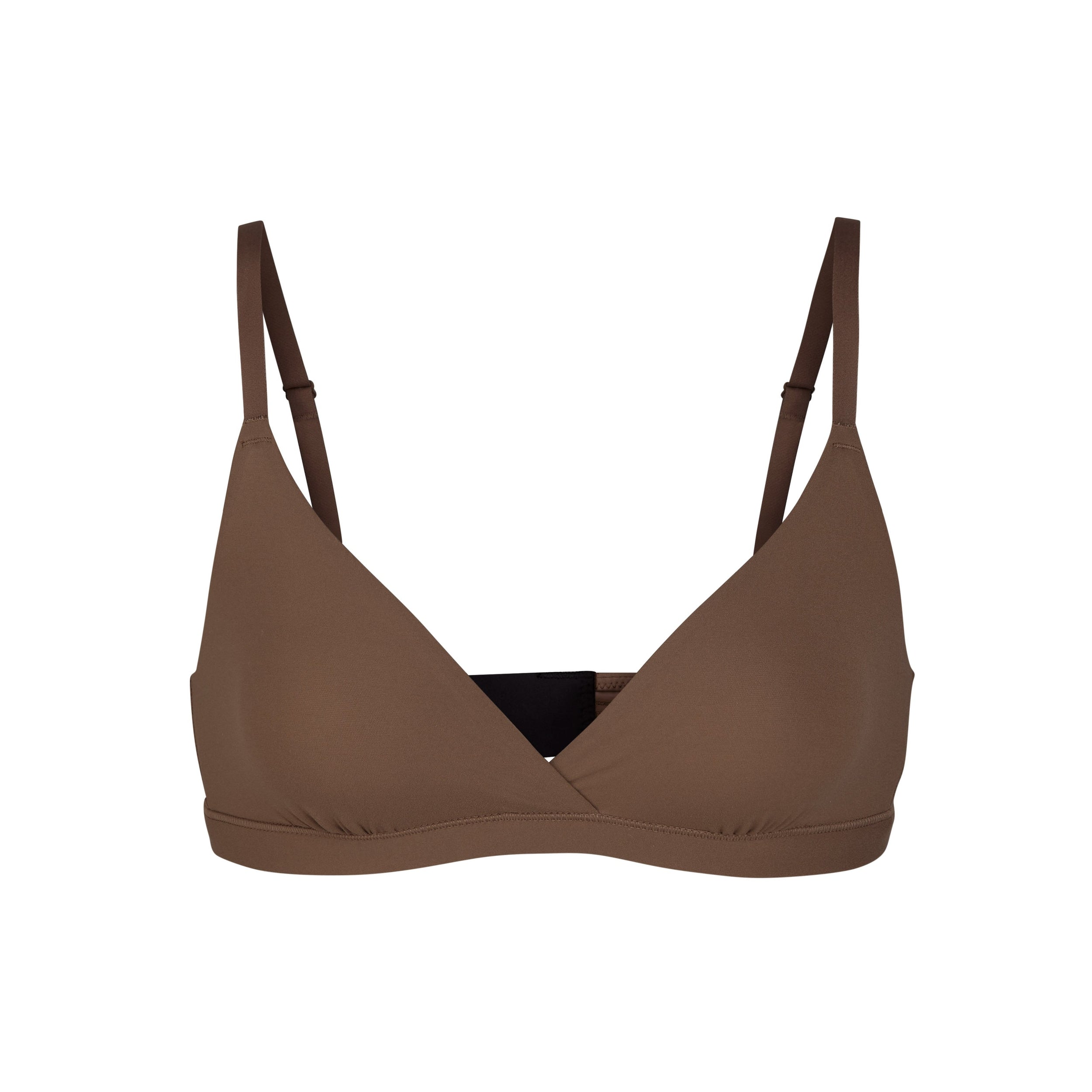 Track Fits Everybody Crossover Bralette - Silver - XS at Skims