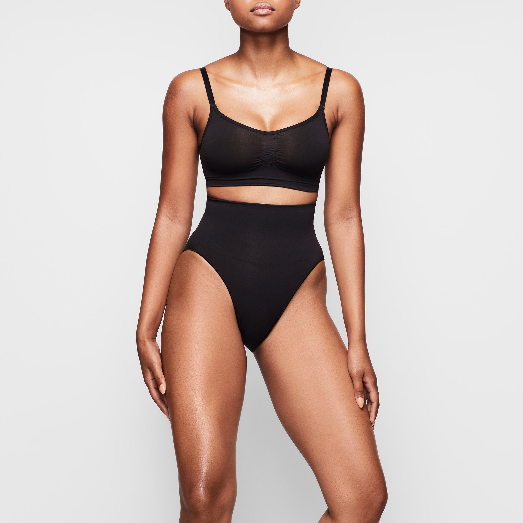 CORE CONTROL HIGH-WAISTED BRIEF | ONYX