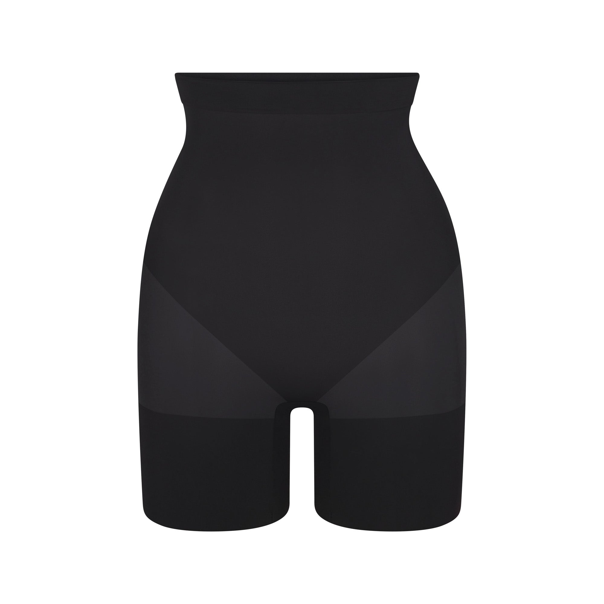Thigh Shapewear for Women Tummy Control High Waist Seamless Shorts Black at   Women's Clothing store