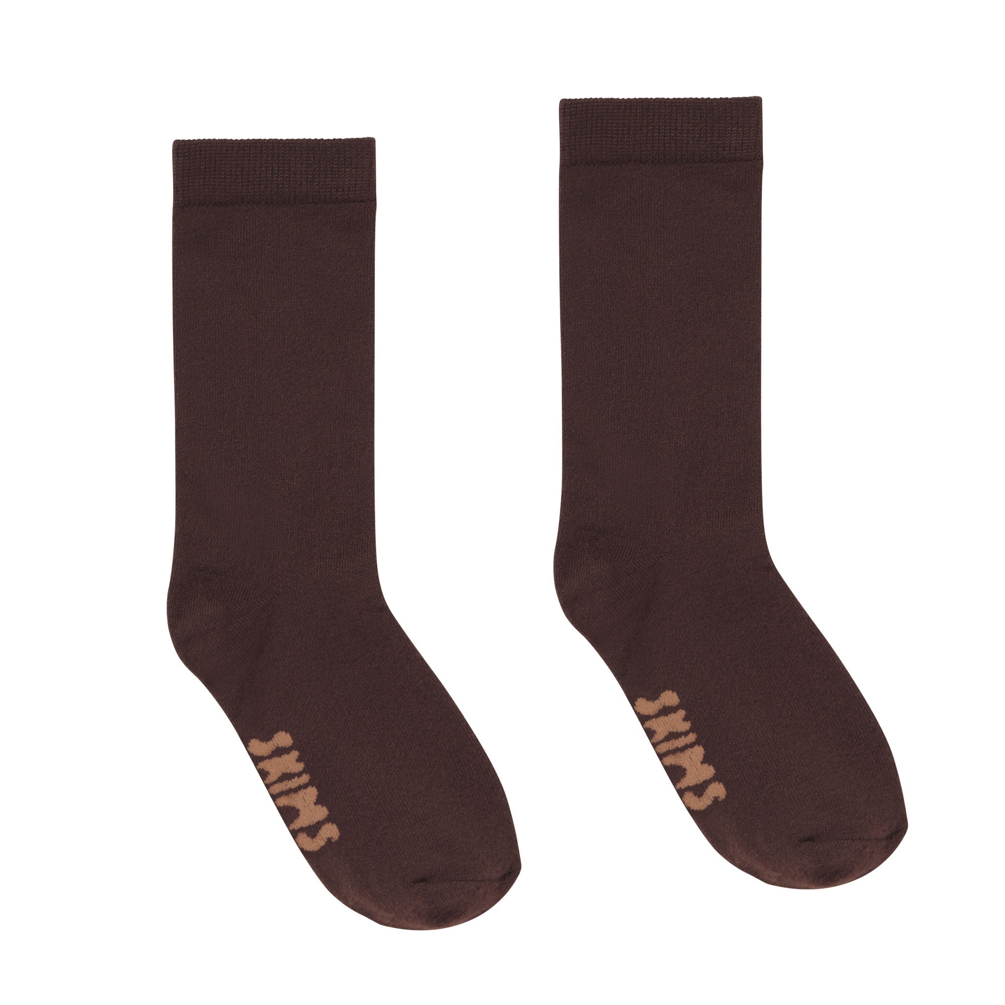 Skims The Slide + J.Crew Plush Trouser Socks