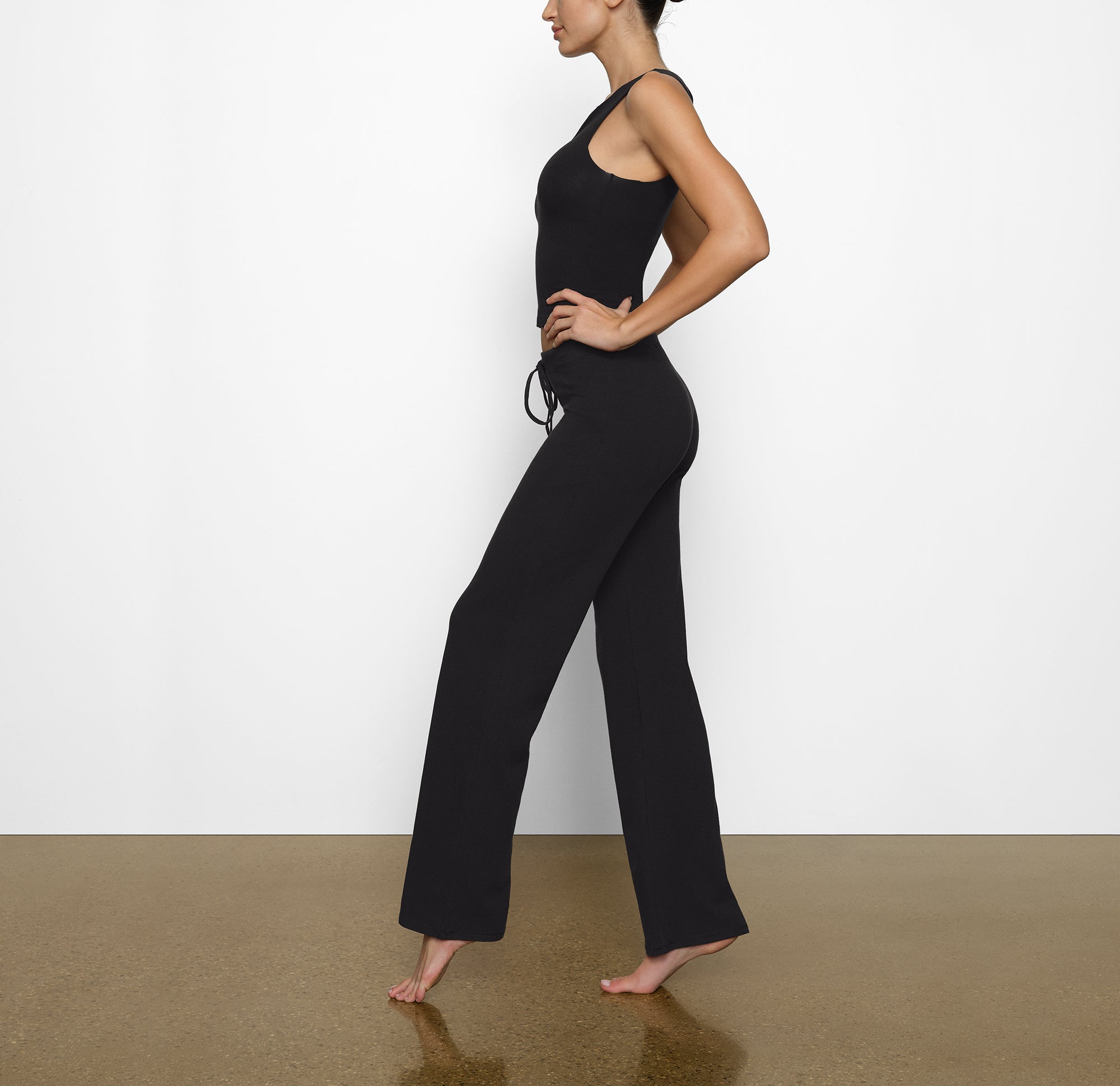 Cotton Jersey Foldover Pant - Marble - XS is in stock at Skims for $62.00 :  r/SkimsRestockAlerts