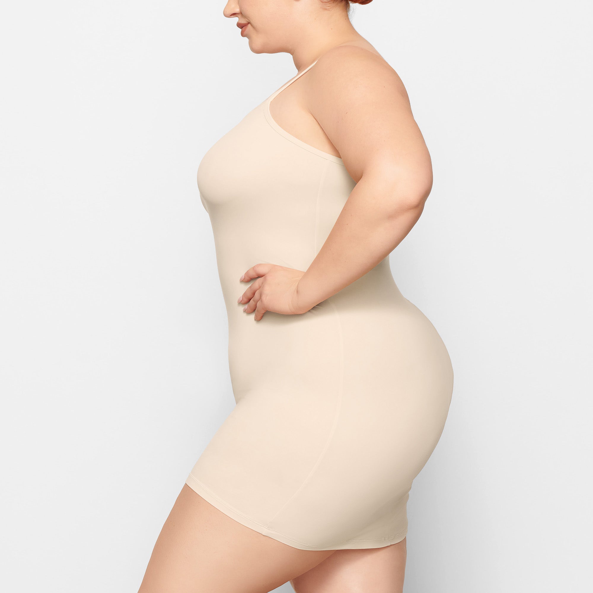 Women's Seamless Tank Slip Dress?(Plus Size) 