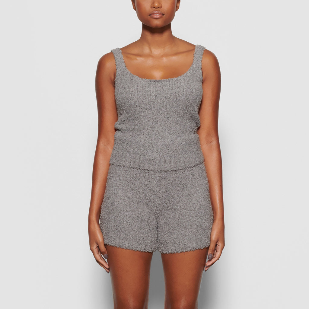 Cozy Knit Tank Smoke SKIMS