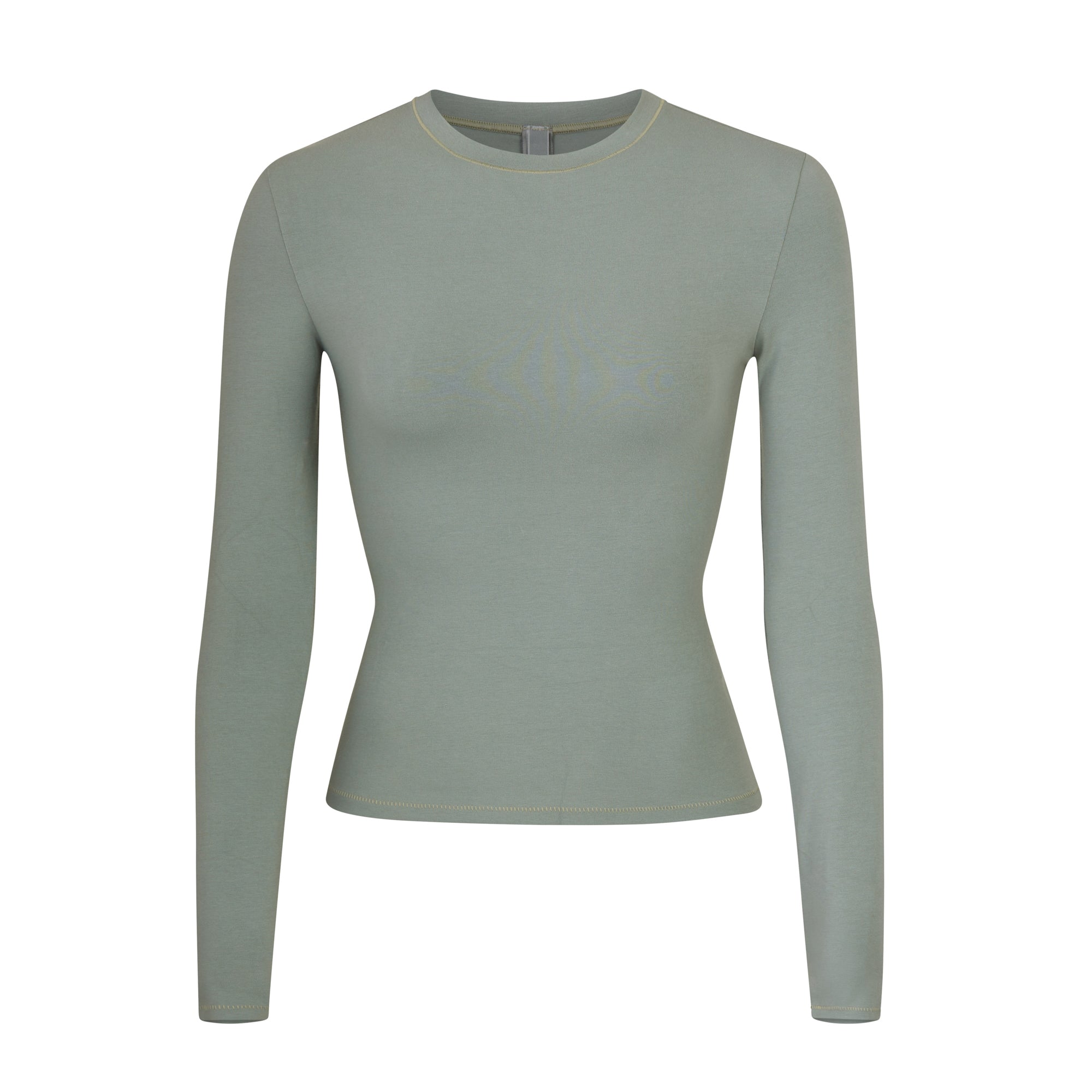 Classic Light Terry Hoodie Sweatshirt Dress - Mineral Green