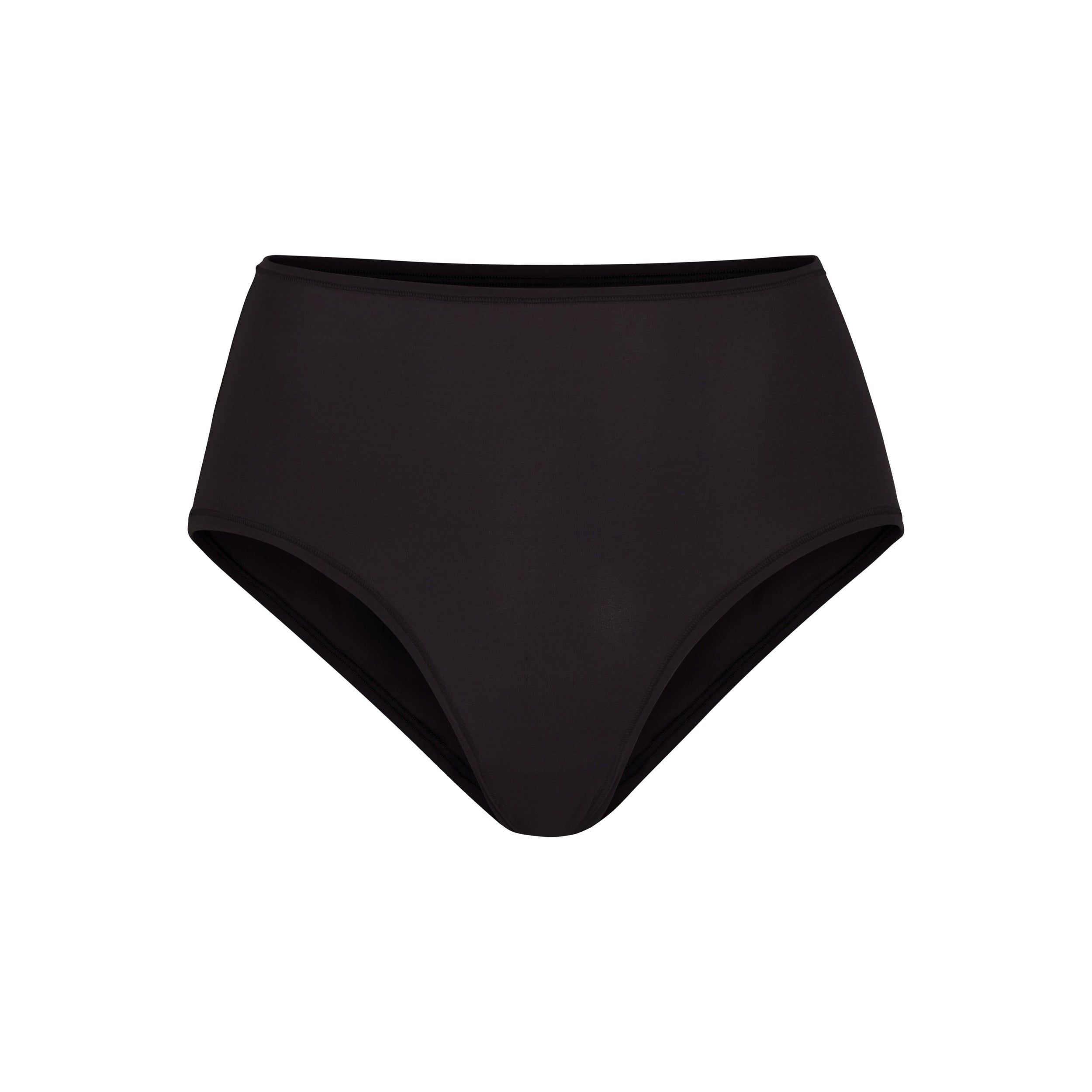 No Show High Cut Briefs - Lily Loves - Black