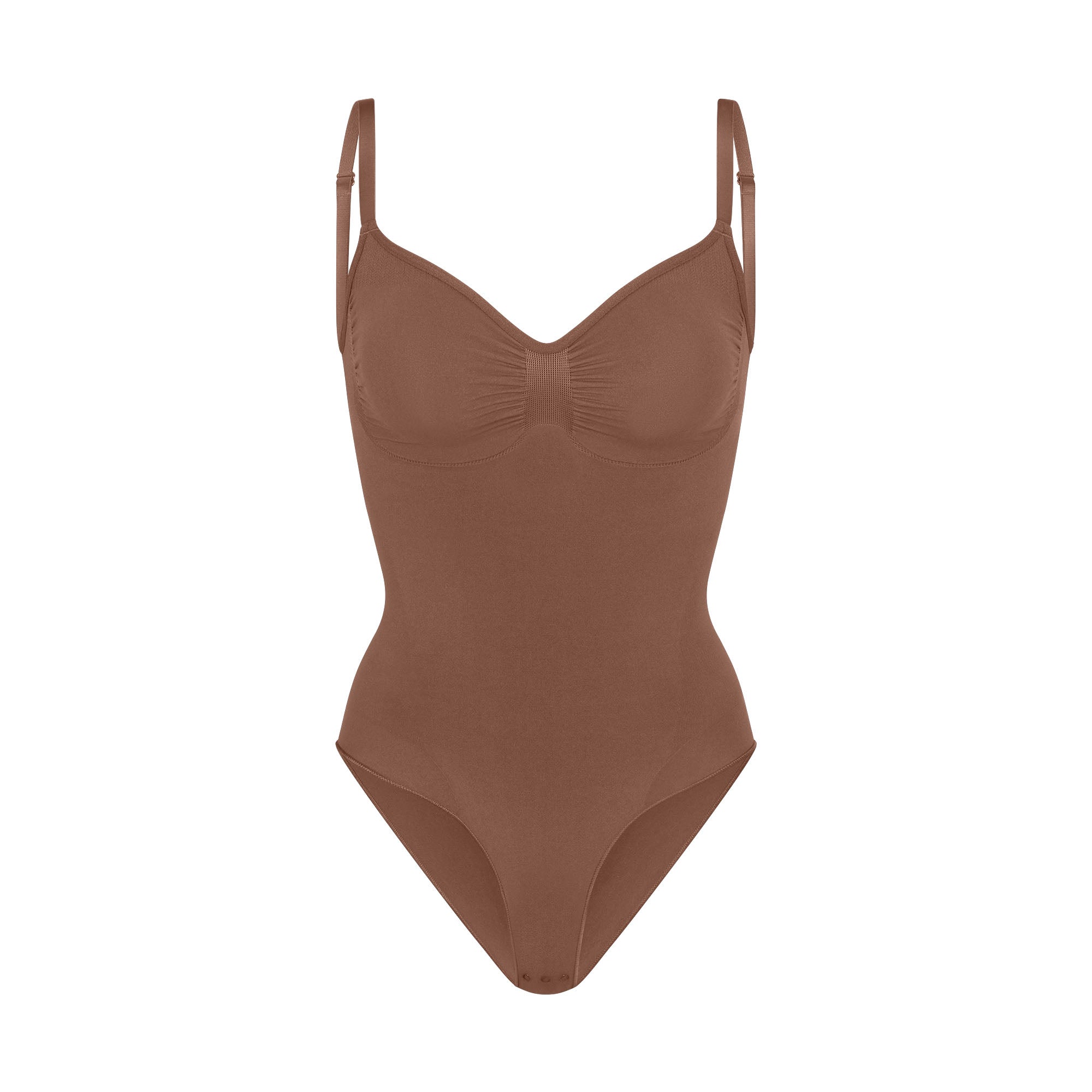 Replying to @ratattouri SKIMS sculpting bodysuit try on! Size 8-10