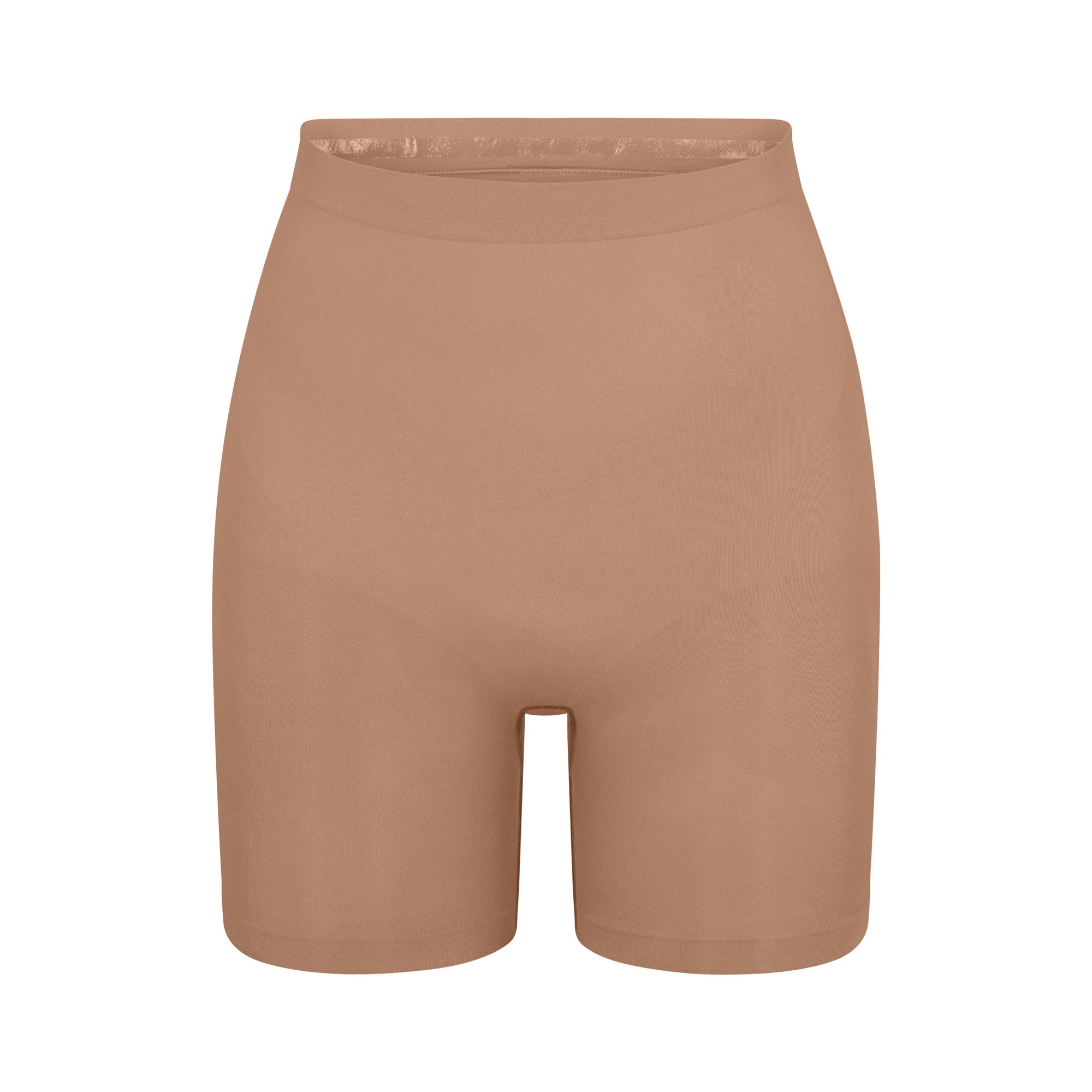 Mid-thigh sculpting shorts, Comfort Size, skin colour, Women's Underwear