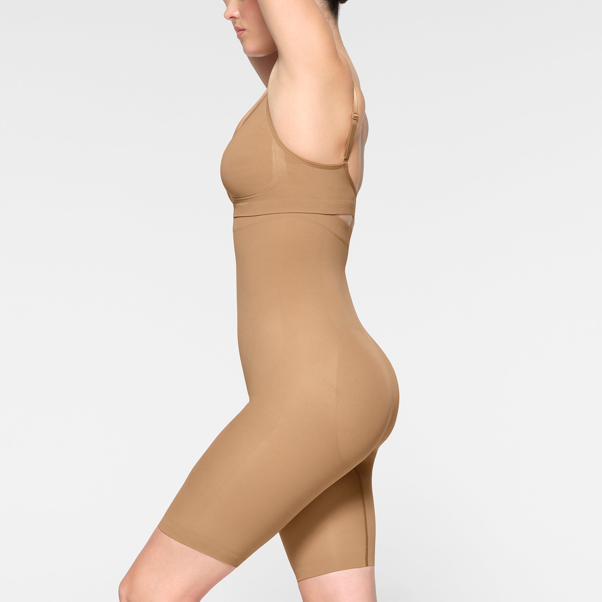 SKIMS Short Skirt Slip Shapewear Ochre Size 4XL/5XL (BIN53)