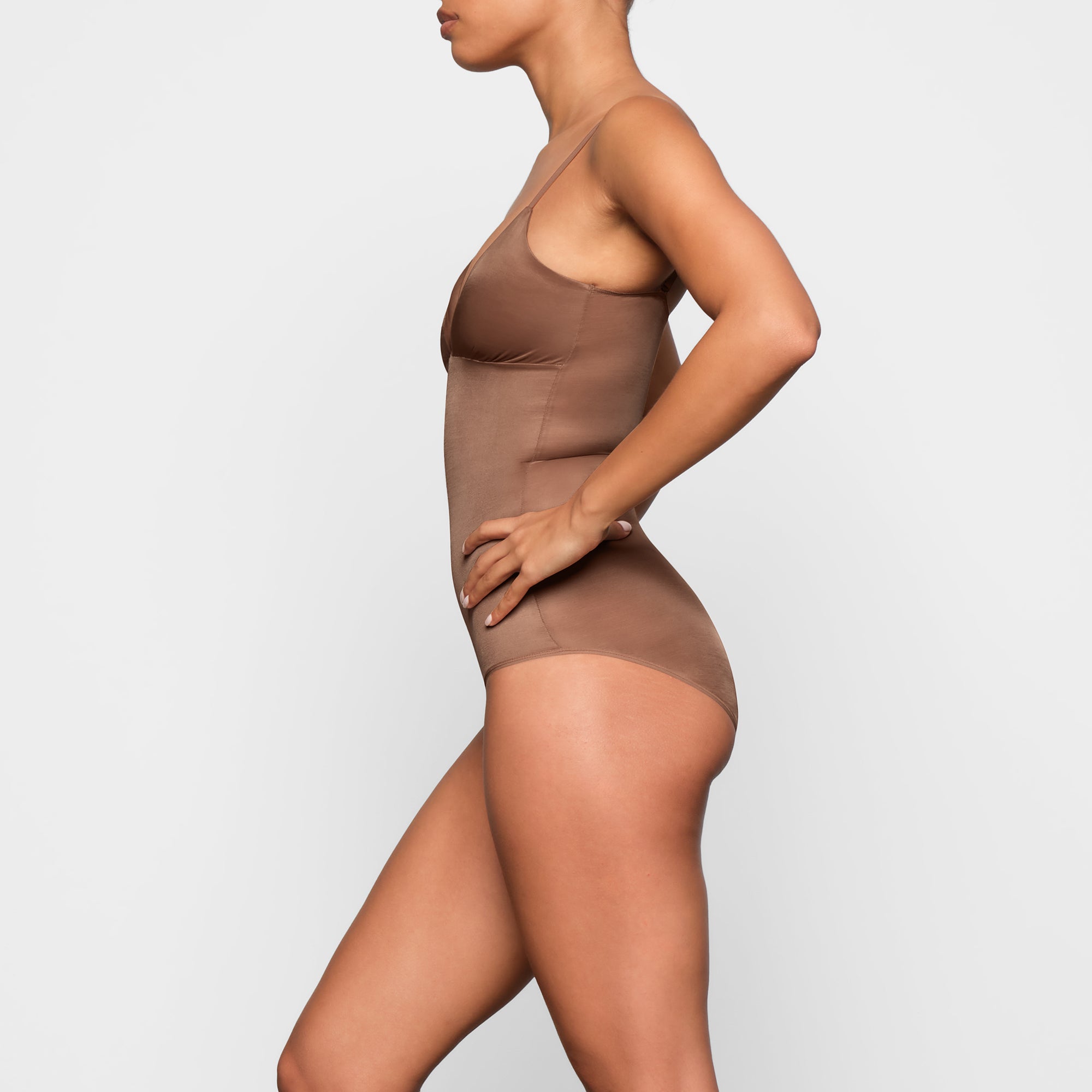 BARELY THERE BODYSUIT BRIEF W/ SNAPS