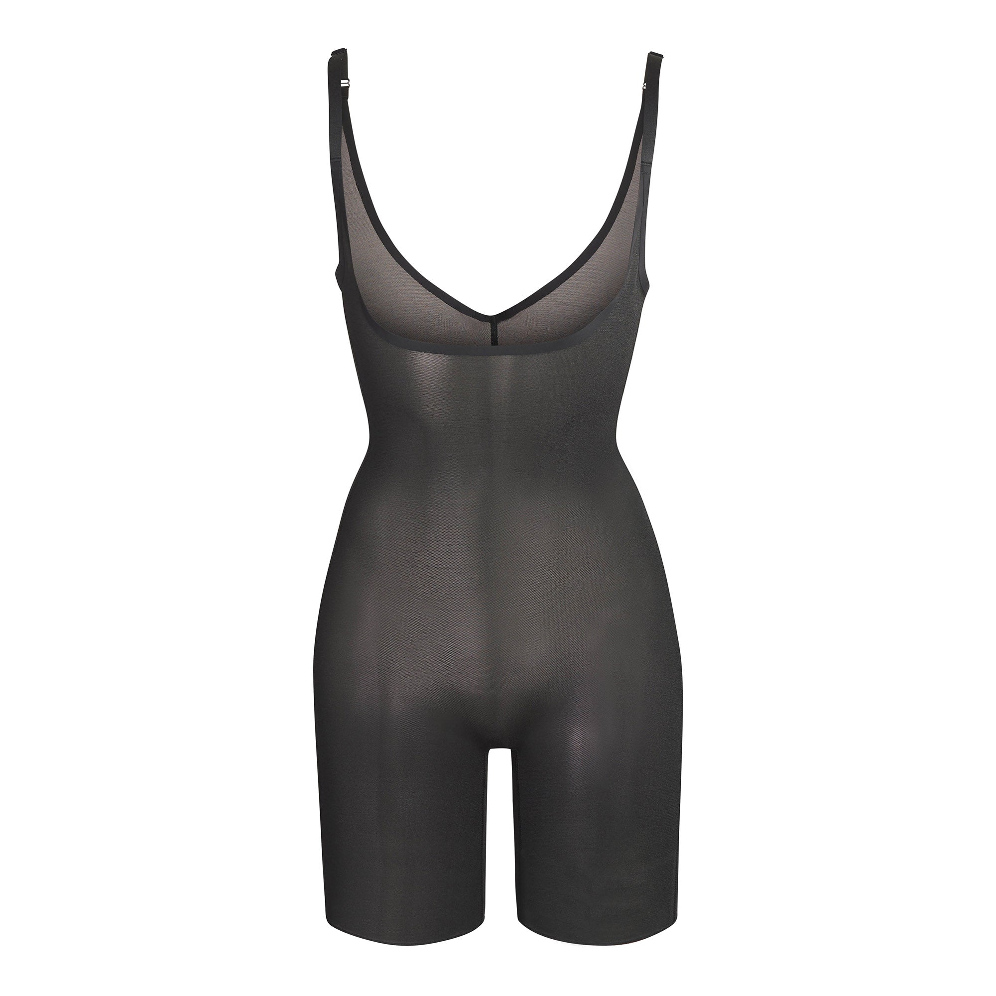 Skims Seamless Sculpt Open-bust Bodysuit in Natural