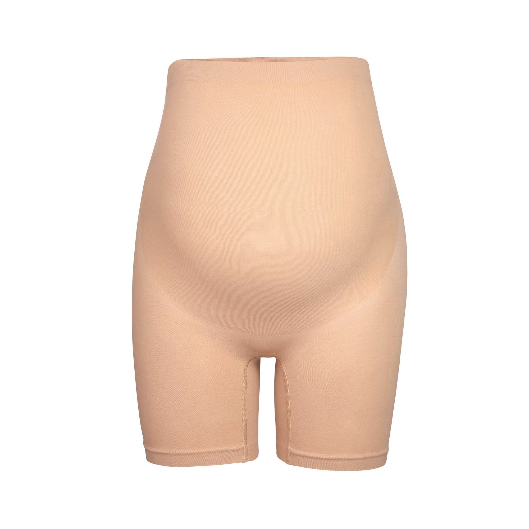 Mid-thigh sculpting shorts, Comfort Size, skin colour