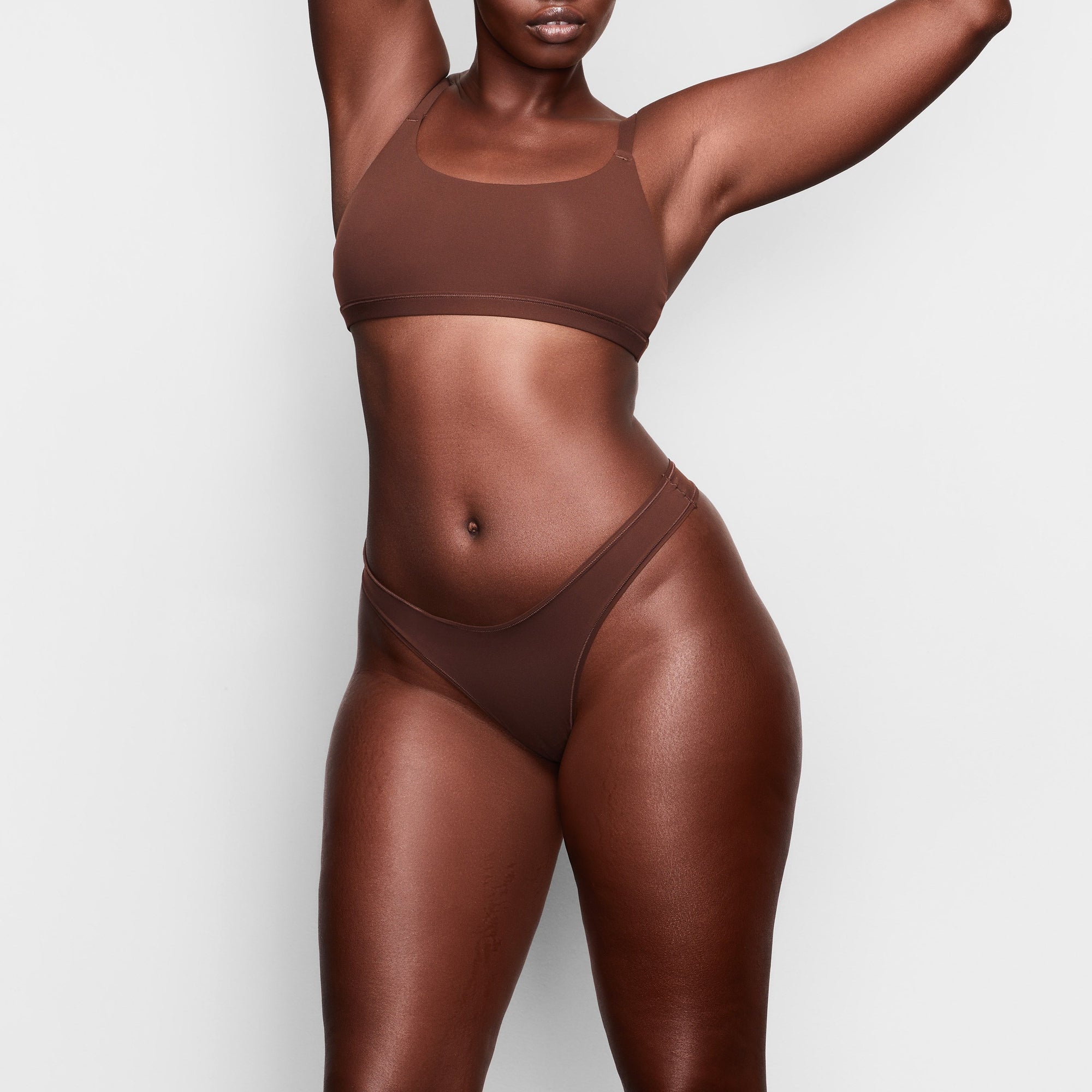 FITS EVERYBODY DIPPED FRONT THONG | ONYX
