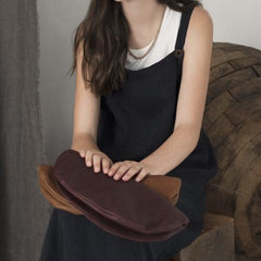 half moon clutch