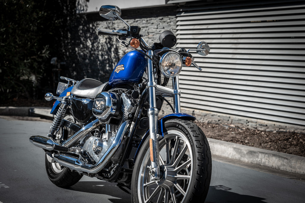 883 sportster blue