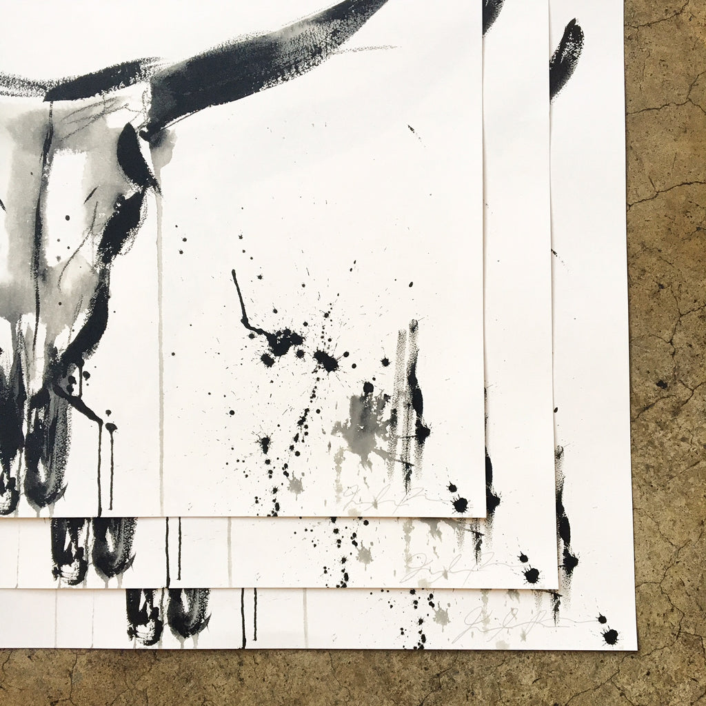 jenna snyder phillips prints, bull, toro