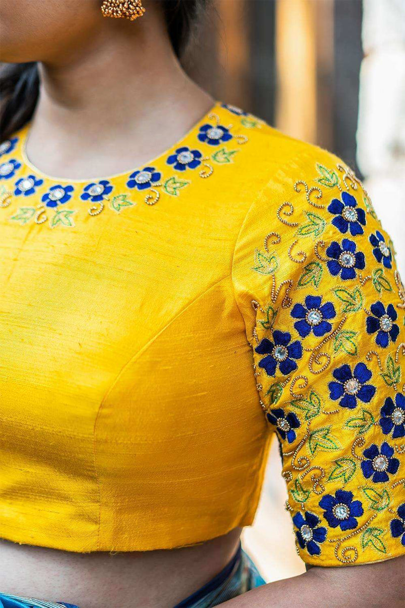 Abbakka Devi - Hand embroidered blouse – House of Blouse