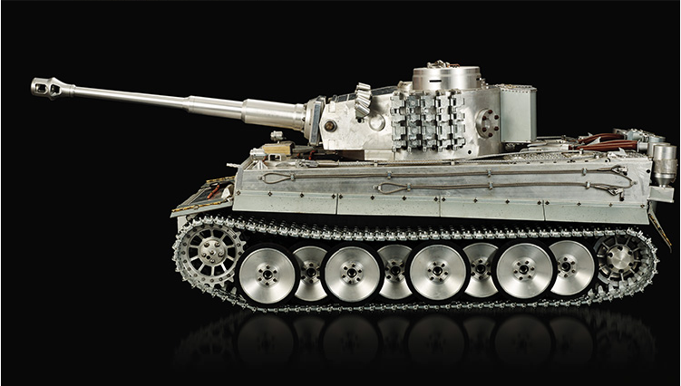 german tiger i electric remote control tank model 2.4 g rc tank
