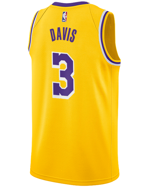 anthony davis authentic lakers jersey