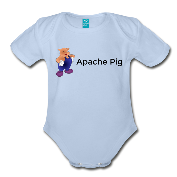 Pig Organic Onesie - sky