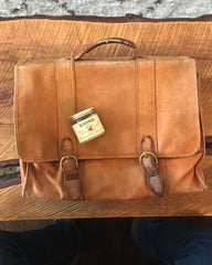 leather briefcase