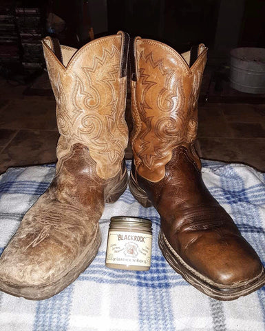 cowboy boot leather care