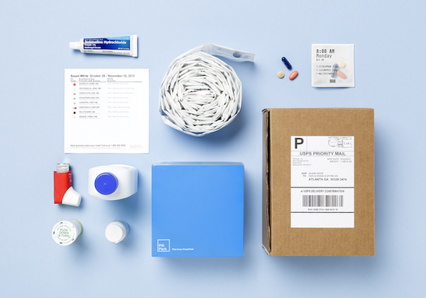 Contents of PillPack shipment