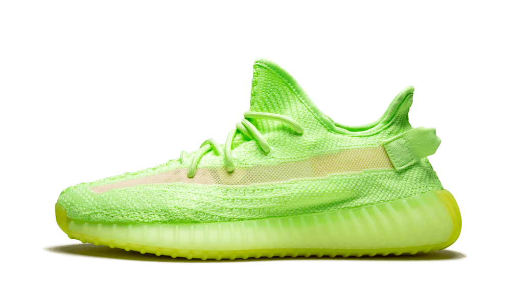 yeezy glow in the dark green