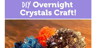 DIY Overnight Crystals