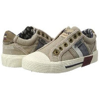 Boys Beige Sneakers