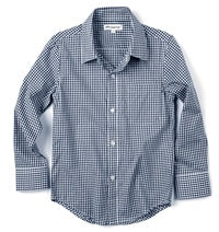 Boys Gingham Standard Shirt