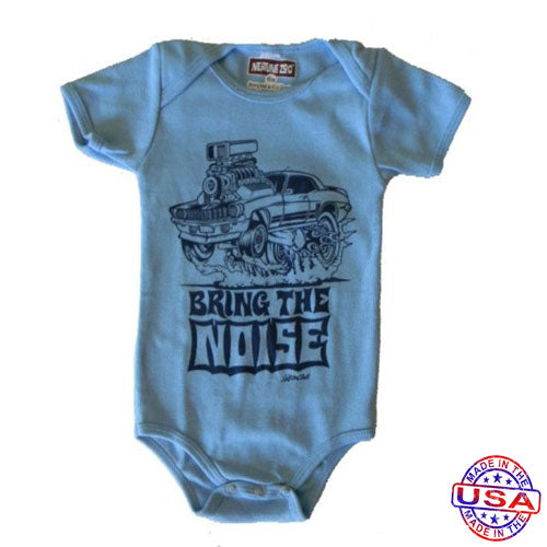 Baby Boys' Bring The Noise Bodysuit by Neptune Zoo