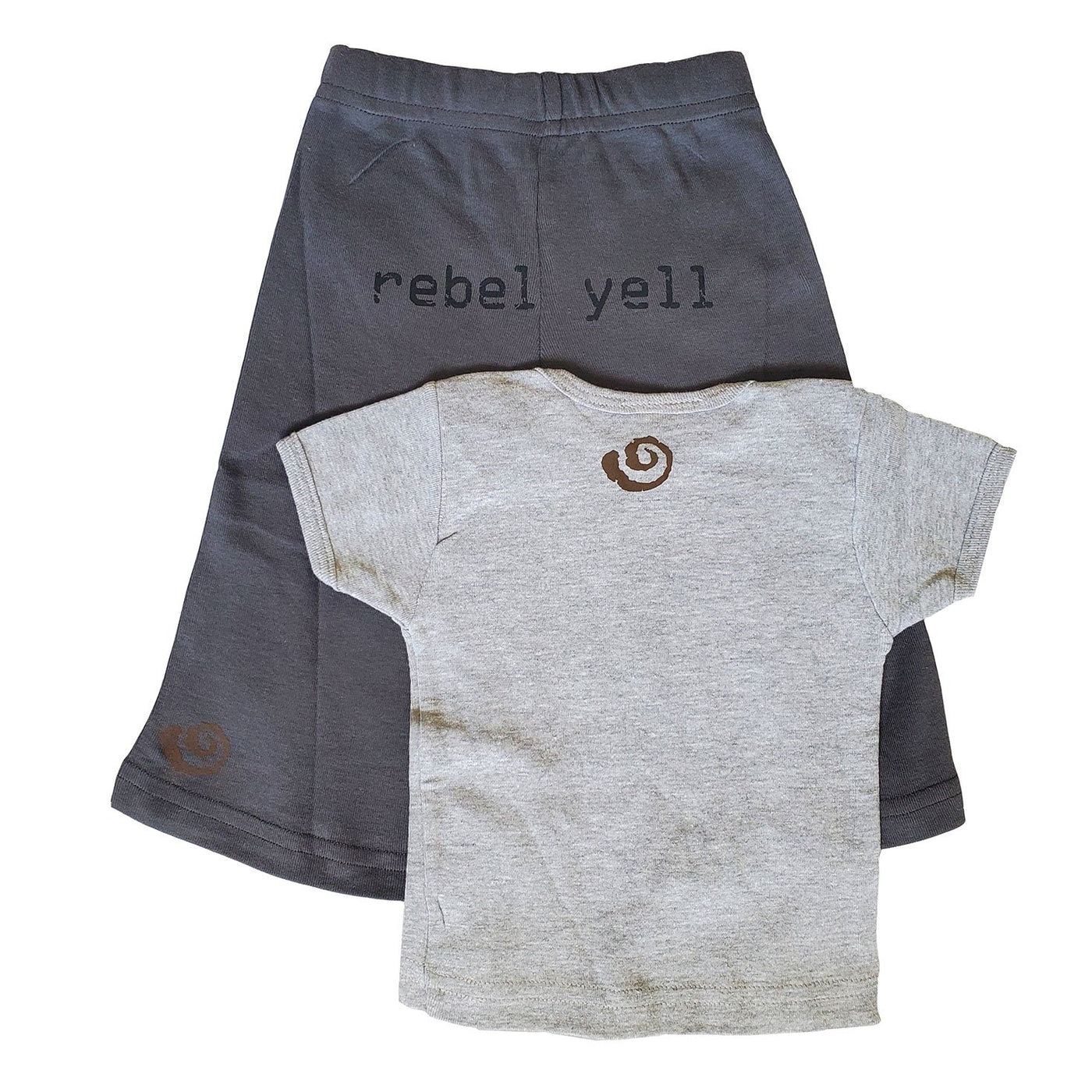 Baby Boy Rebel Yell Pant and Shirt Set by LollyBean - The Boy's Store