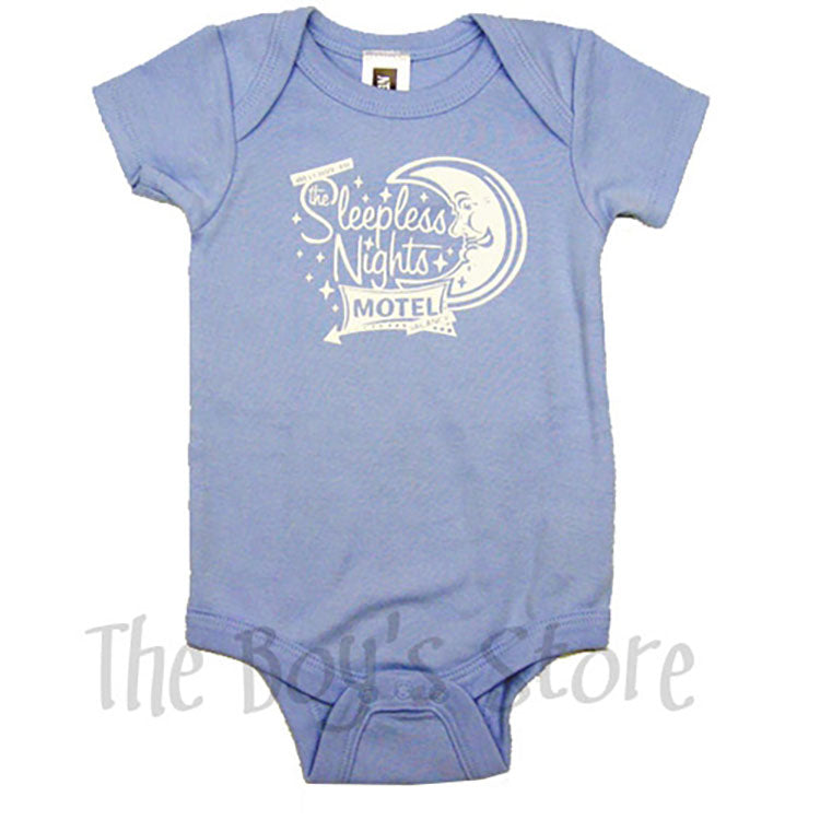 Baby Boys' Sleepless Nights Motel One Piece by Neptune Zoo