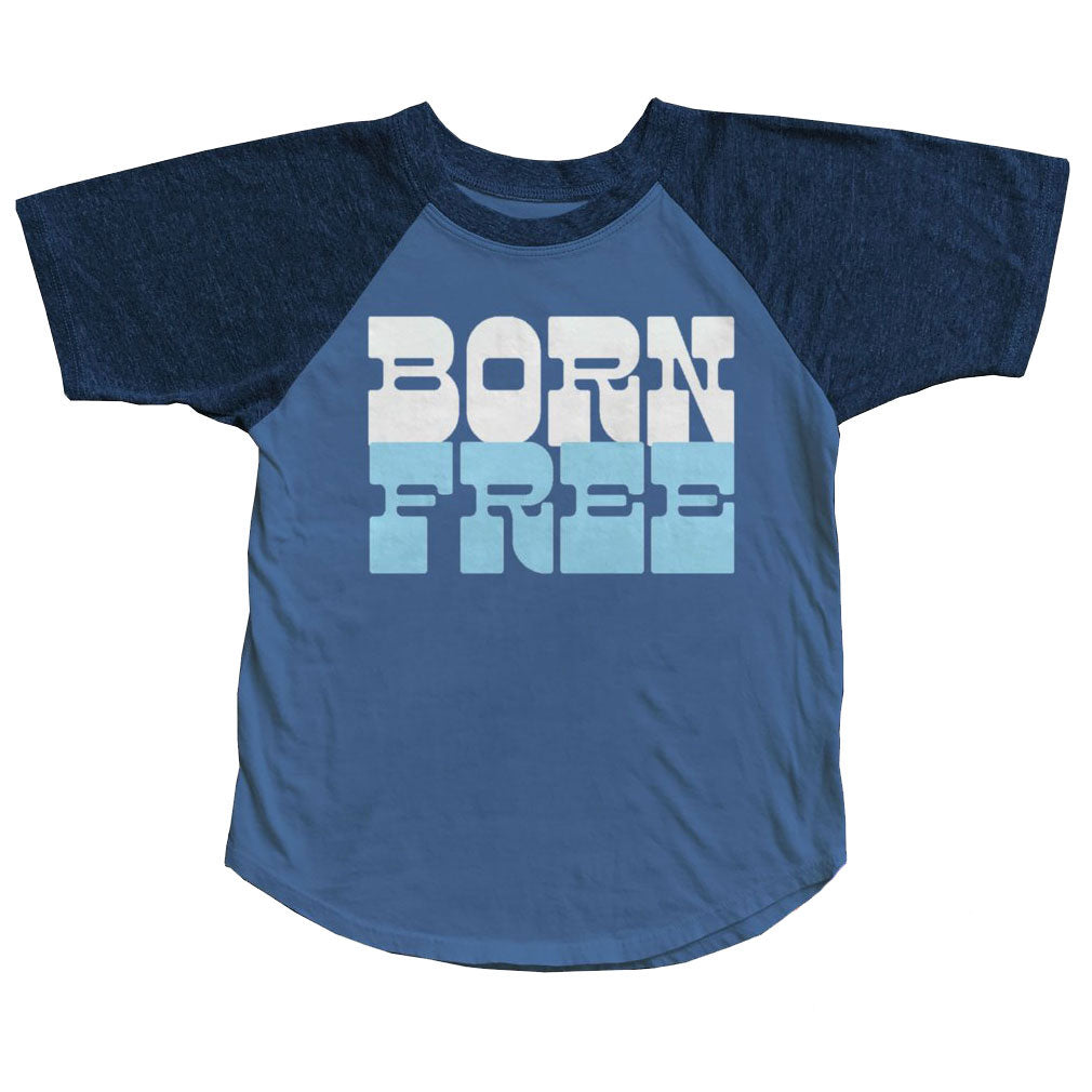 Boys' Born Free Raglan Tee by Tiny Whales