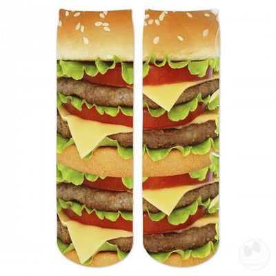 Boys Burger Novelty Socks by Sublime Designs