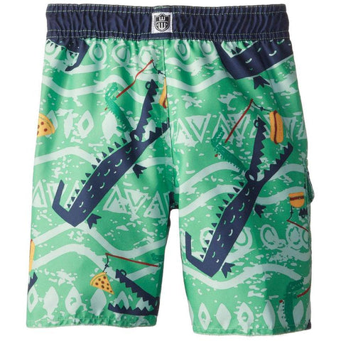 Boys' Hungry Gator Swim Trunks by Wes and Willy - The Boy's Store